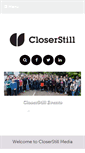 Mobile Screenshot of closerstillmedia.com
